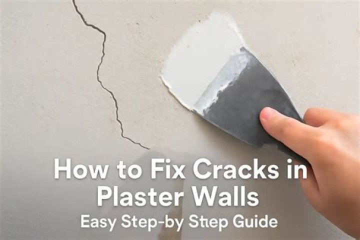 How do you fix chipped plaster walls