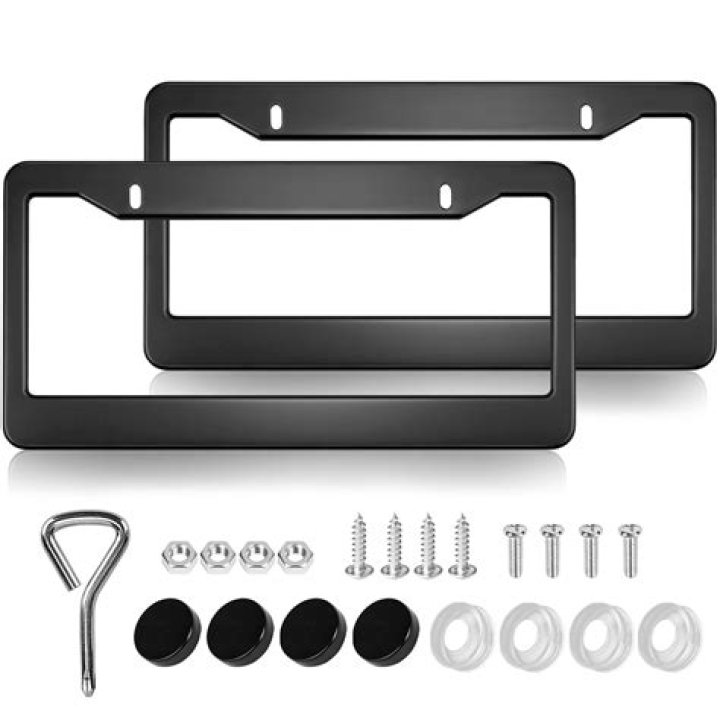 Is it better to have a license plate frame