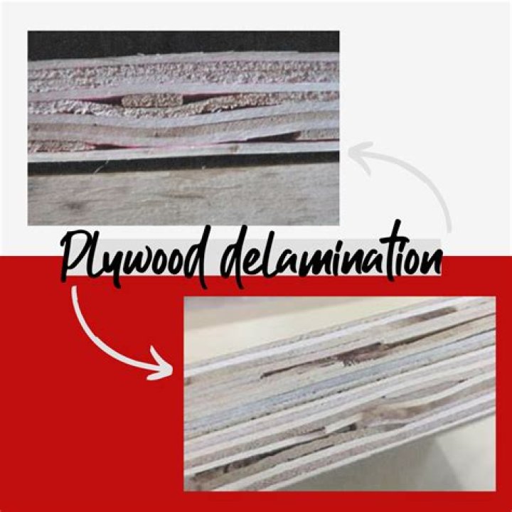 What causes plywood delamination