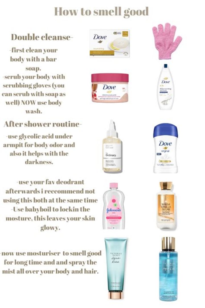 What does clean shower fresh smell like
