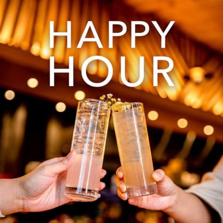 What is happy hour at a bar