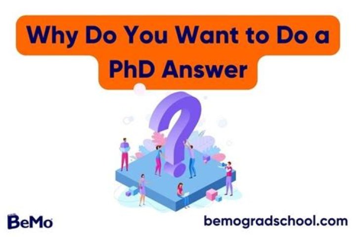 Why do you wish to pursue PhD answer