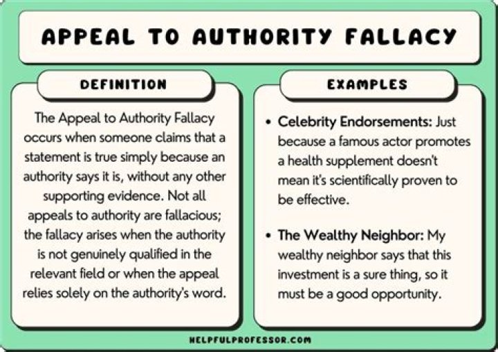 Why is it important to avoid committing fallacy in presenting an argument